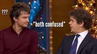 joe keery & gaten matarrazo being an iconic duo for six minutes straight 