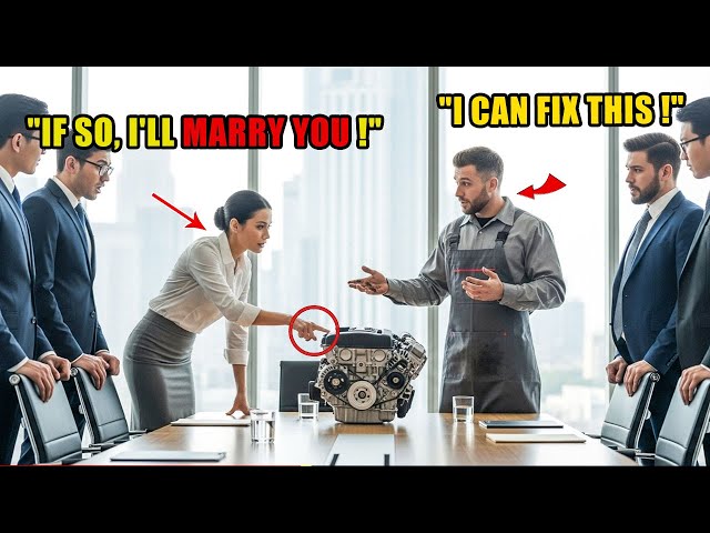 Female CEO Mocked a Black Mechanic: “Fix This Engine and I'll Marry You” — Then  He Did - YouTube