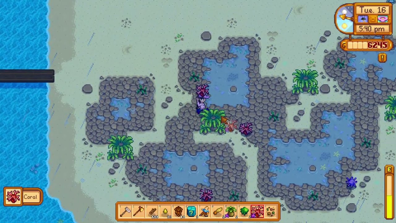 “Day 7 on the Farm! Starting Fresh in Stardew Valley 🌾 Year 2 Riverland Farm