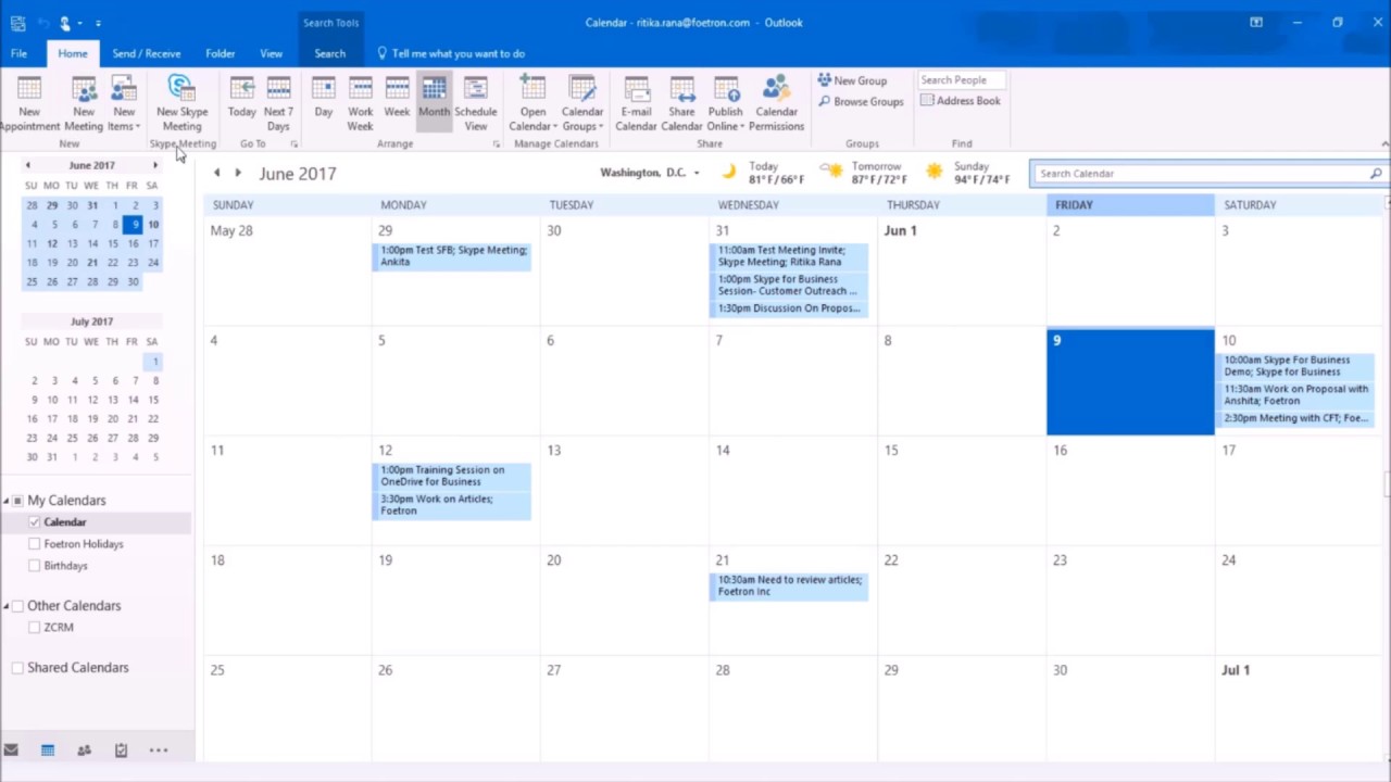 Skype Not Syncing With Outlook Calendar