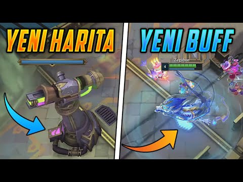 YENİ ARAM HARİTASI OYUNA GELDİ! | PILTOVER VS ZAUN ARCANE HARİTASI