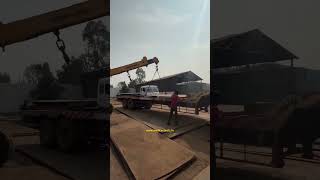 MONSOON WEATHER &amp; MILD STEEL PLATE LOADING  | MEHTA STEELS | STRONG