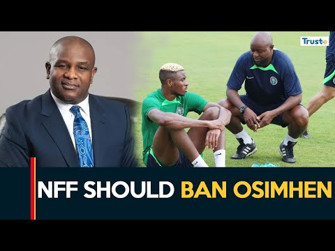NFF Should Ban Osimhen, Says Idah Peterside | NEWSFEED