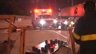 I-94  Chicago,IL- CAR VS. CONSTRUCTION EQUIPMENT