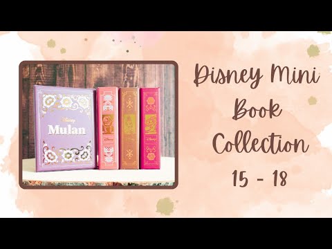 Disney Mini Book Collection 15 - 18 - YouTube