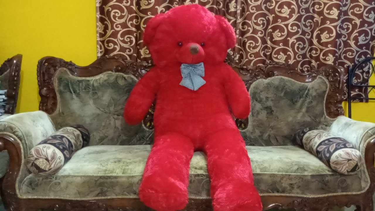 6 Feet Teddy Bear Unboxing/Gaint Teddy Bear Unboxing/Unboxing Hugeee ...