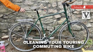 6 STEPS TO CLEAN YOUR COMMUTING OR TOURING BIKE