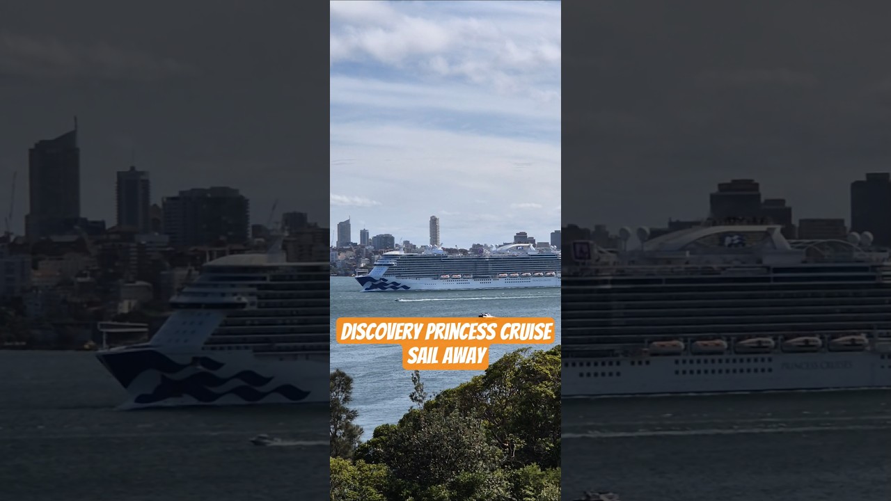 Discovery Princess Cruise Sail Away #askatraveller #discoveryprincess #cruisetour #cruiseship