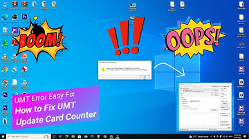 How to Fix UMT Update Card Counter Error / UMT Error fix 💯💯💯 Done/UMT Dongle Error fix in One Click