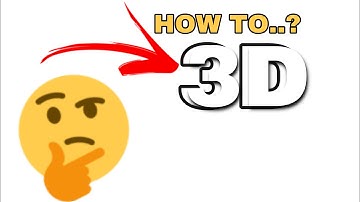 How To Create 3D Text On PicsArt (Easy Tutorial)