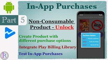 Android In-App Purchases Part 5 - Implement Non-Consumable In-App Purchases - Unlock