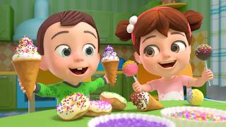 A Colorful Ice Cream Surprise! | Lalafun Nursery Rhymes