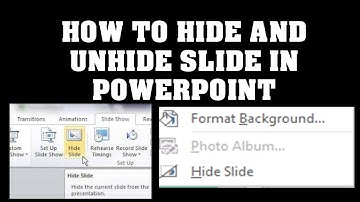 How to Hide Slides in Microsoft PowerPoint 2016, PowerPoint 2013, PowerPoint 201,PowerPoint 207