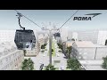 Poma urban aerial ropeways sustainable solution