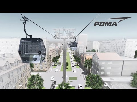 POMA URBAN AERIAL ROPEWAYS, SUSTAINABLE SOLUTION