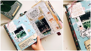 Junk Journal With Me | Ep 62 | Journaling Process Video