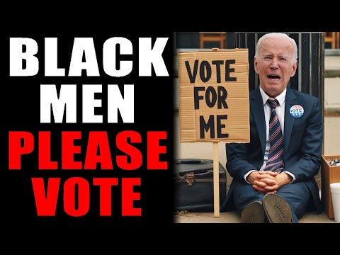 Biden Begging For The Black Vote...This Time It's Men