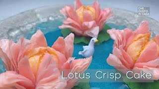 [SUB]Lotus puff pastry, a traditional Chinese pastry. beautiful as oil painting with jelly swan lake
