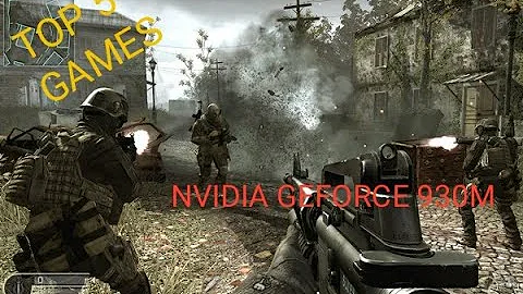 NVIDIA GeForce 930M対応のトップ5のゲーム
