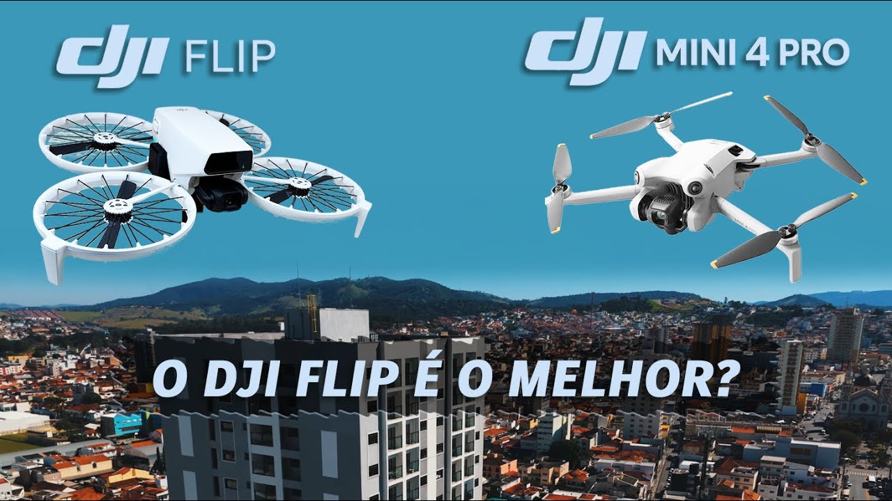 DJI Flip vs Mini 4 Pro? O Flip ganha?!?! #djiflip #dronebrasil - YouTube