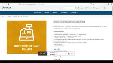 NopCommerce Point Of Sale (NopPOS) | NOPMODS.COM