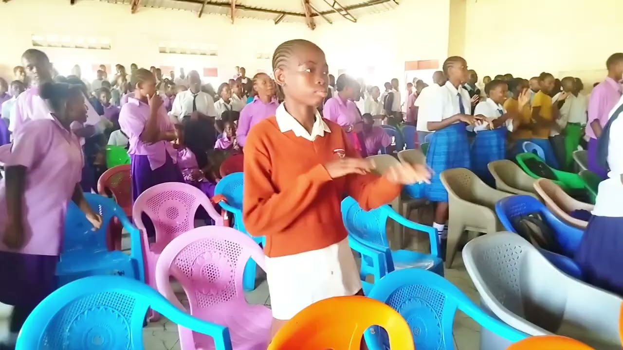 MWALEWA GIRLS HIGH SCHOOL CHRISTIAN UNION [CU] RALLY||hot sebene 🔥🔥||#topviews #sebene #trending 