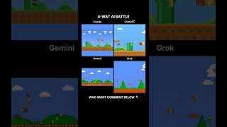 4 AIs Tried to Build Mario in HTML 🍄 Who Nailed It