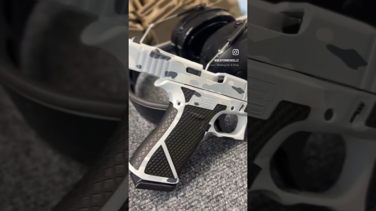 Custom G43X in our Alpine Multicam Cerakote!