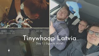 Latvia Tinywhoop Weekend Races Trip Day 1 Sigulda