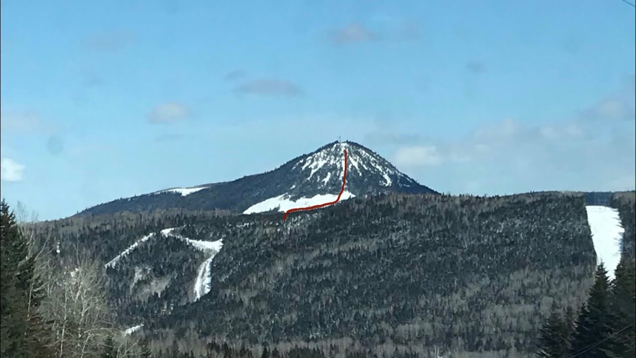 SNOWBOARDING STEEP EAST COAST MOUNTAIN New Brunswick Canada YouTube