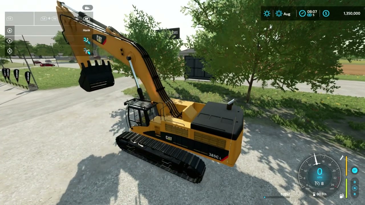 Farming Simulator 22 HUGE EXCAVATOR