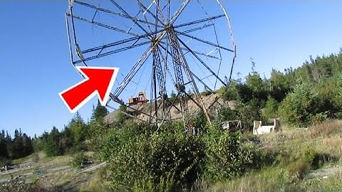 EXPLORING AN ABANDONED AMUSEMENT PARK!