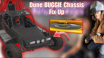 Releveling Front Chassis Of The Dune BUGGIE Ride, All From Scratch, Youtube Certified Fabricator