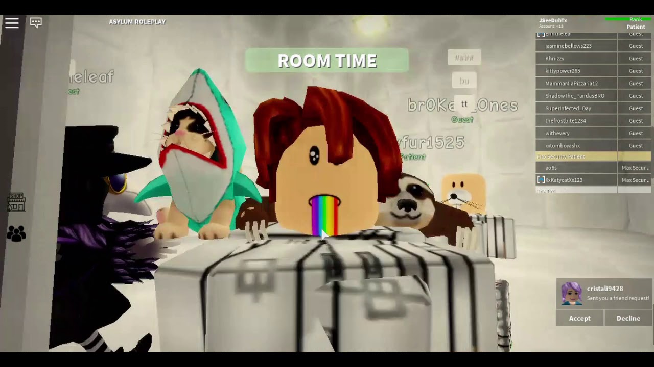 Asylum Roleplay (Roblox Fun) - YouTube