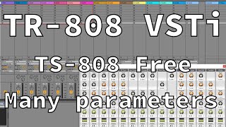 TR-808 Free　VSTi TS-808 DEMO in Ableton live10