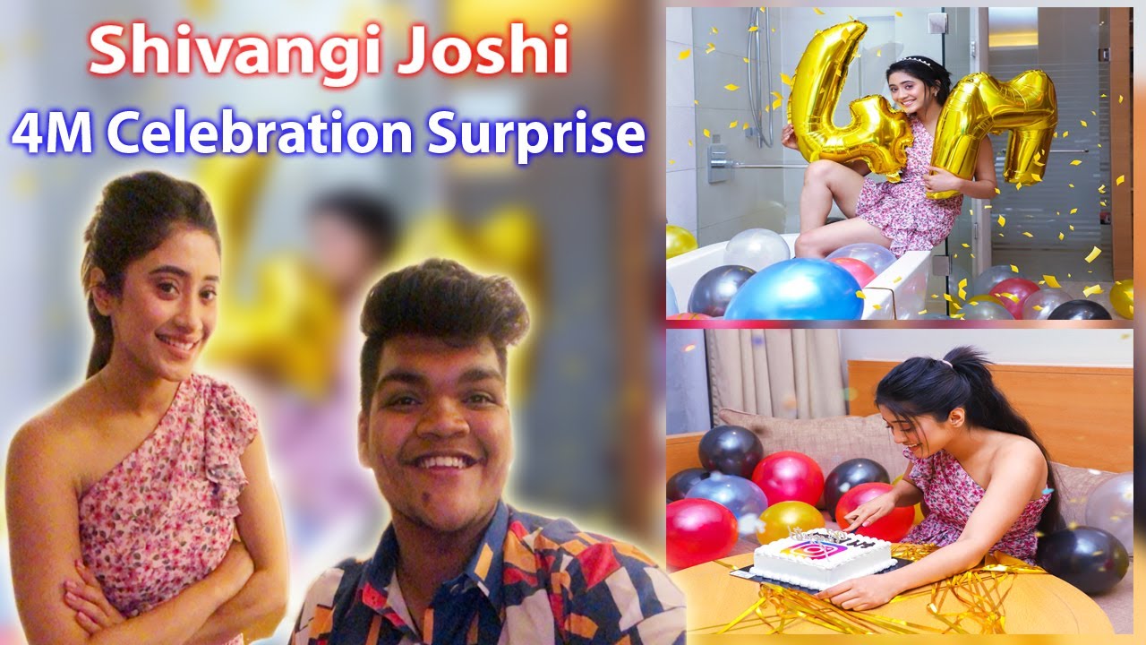 Shivangi Joshi 4M Surprise Celebration's I SmilePlease I Exclusive