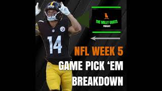 NFL Week 5 Pick 'em Contest Breakdown with Special Guest - JBonez