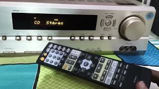 (Sold) ONKYO TX- SR504 5.1 AV RECEIVER/CONT: 8709419695 (original remote/custom advanced surround)