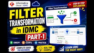 Filter Transformation in IDMC Part-1|| IICS Tutorials