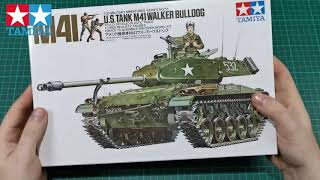 Tamyia M41 Walker bulldog 1/35 Unboxing