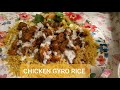 Syrian Chicken Over Rice Recipe / Chimichurri Chicken And Rice Recipe | Healthy chicken recipes : Add the chicken, tomato juice, worcestershire sauce.