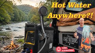 Hot Showers while Camping? | BougeRV Portable Water Heater Unboxing & Review