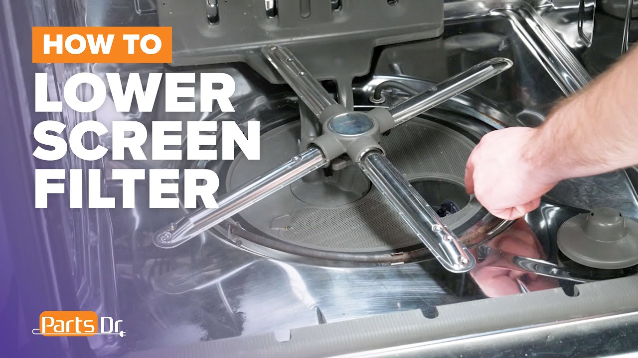 How to replace Lower Screen Filter part # WPW10463906 on your Whirlpool ...