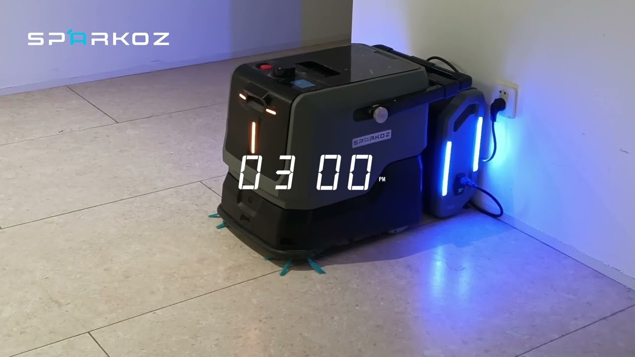 TN10 Automated Cleaning： Launch, Clean, and Recharge On Its Own