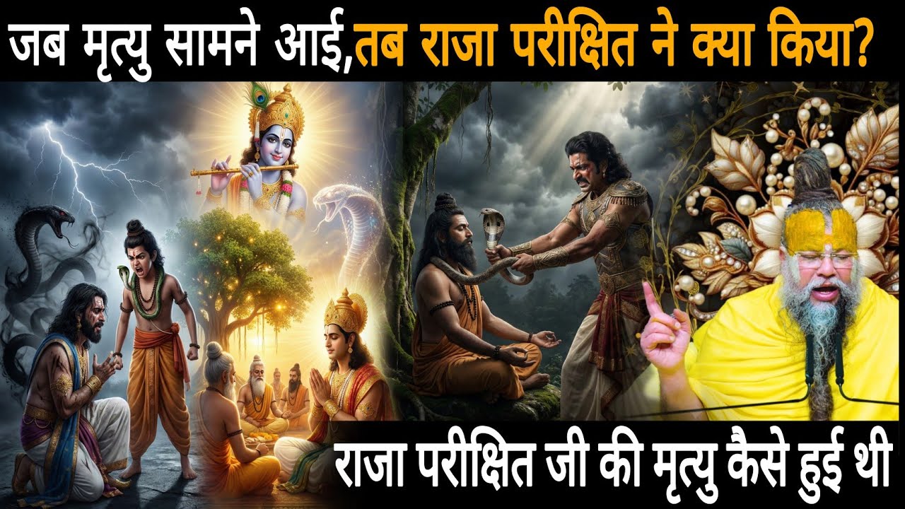 जब मृत्यु सामने आई, तब राजा परीक्षित ने क्या किया-राजा परीक्षित जी की मृत्यु कैसे हुई थी