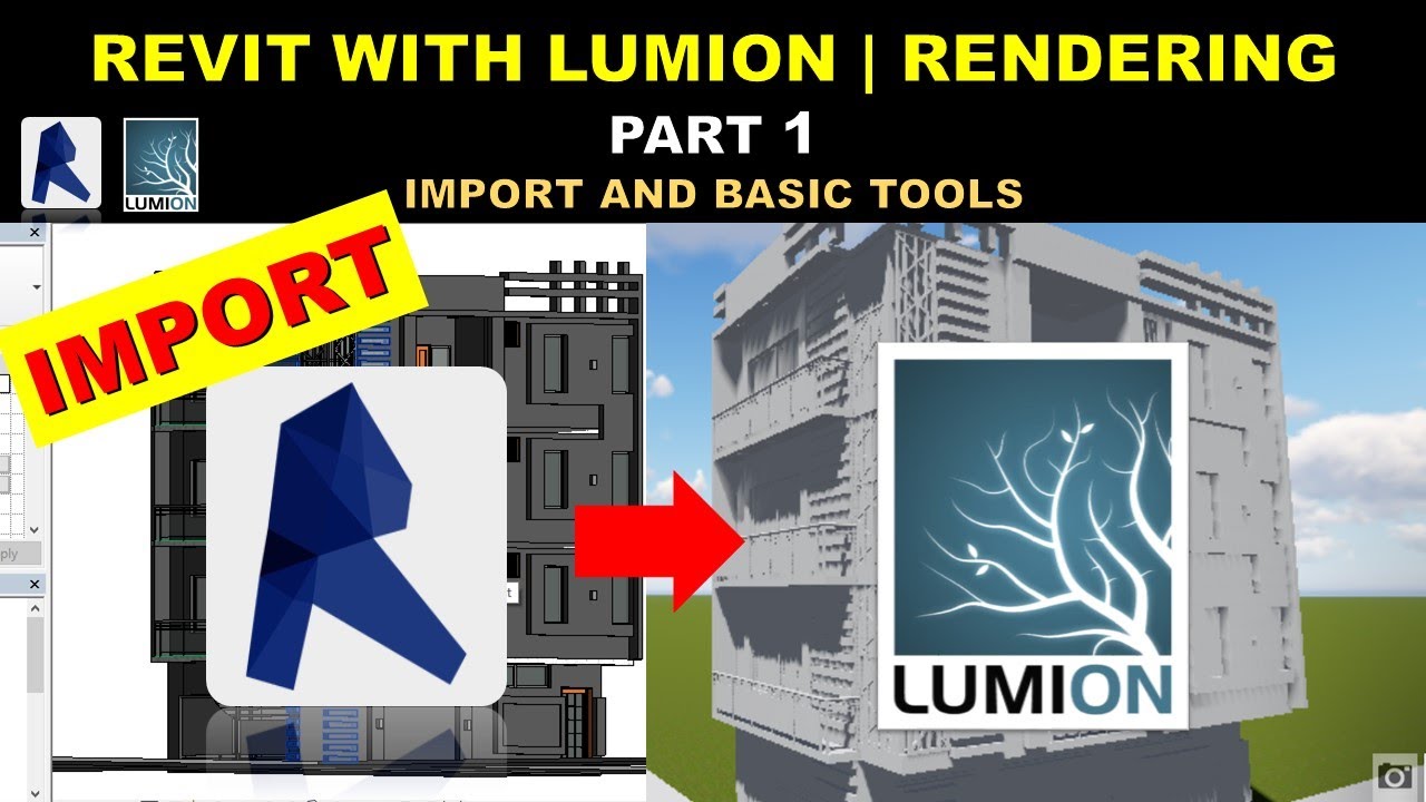 Import part. Lumion Import file. Lumion Part 1.