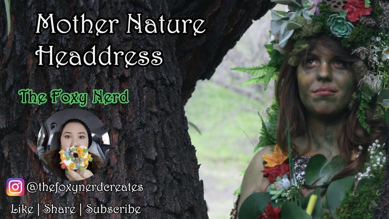 Mother Nature Headdress Tutorial | The Foxynerd