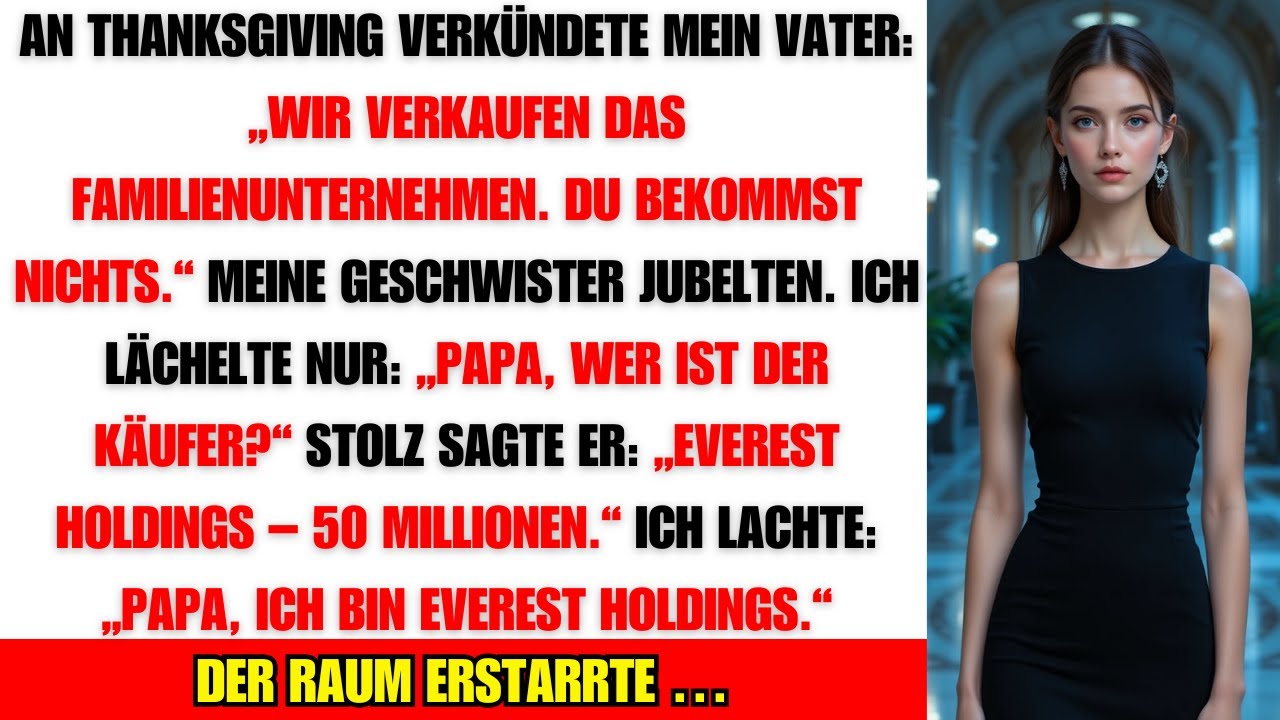 Er sagte: „Du bekommst nichts“ – ich kaufte seine Firma für 50 Millionen zurück