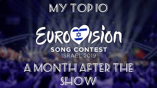 Eurovision 2019 | My top 10 | After the show | *reupload*