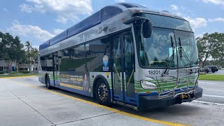 Miami Dade Transit: Ride On-Board 2018 NFI XN40 #18201